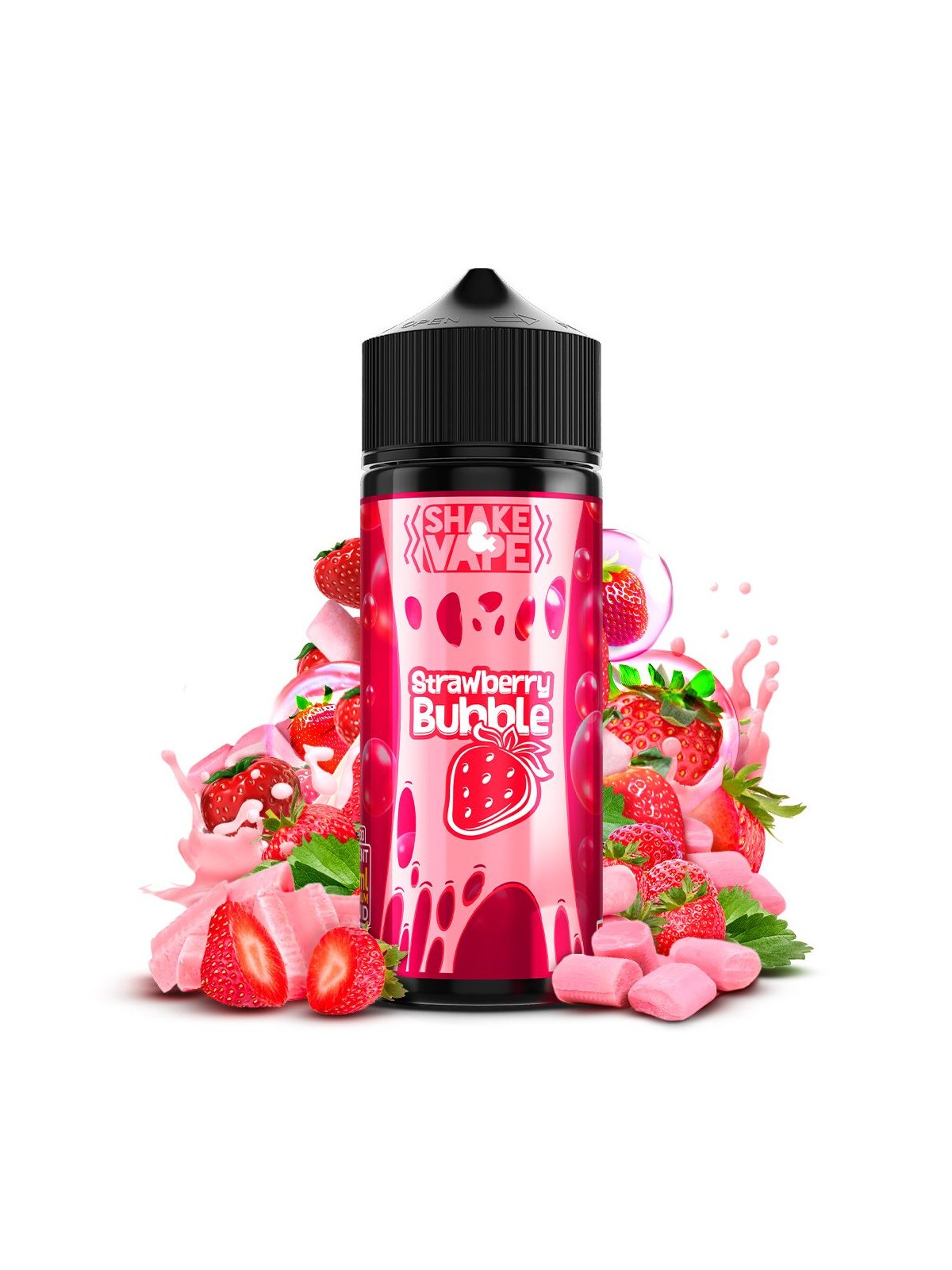 O4V - ELIQUID STRAWBERRY BUBBLE 100ML Oil4Vap - 1