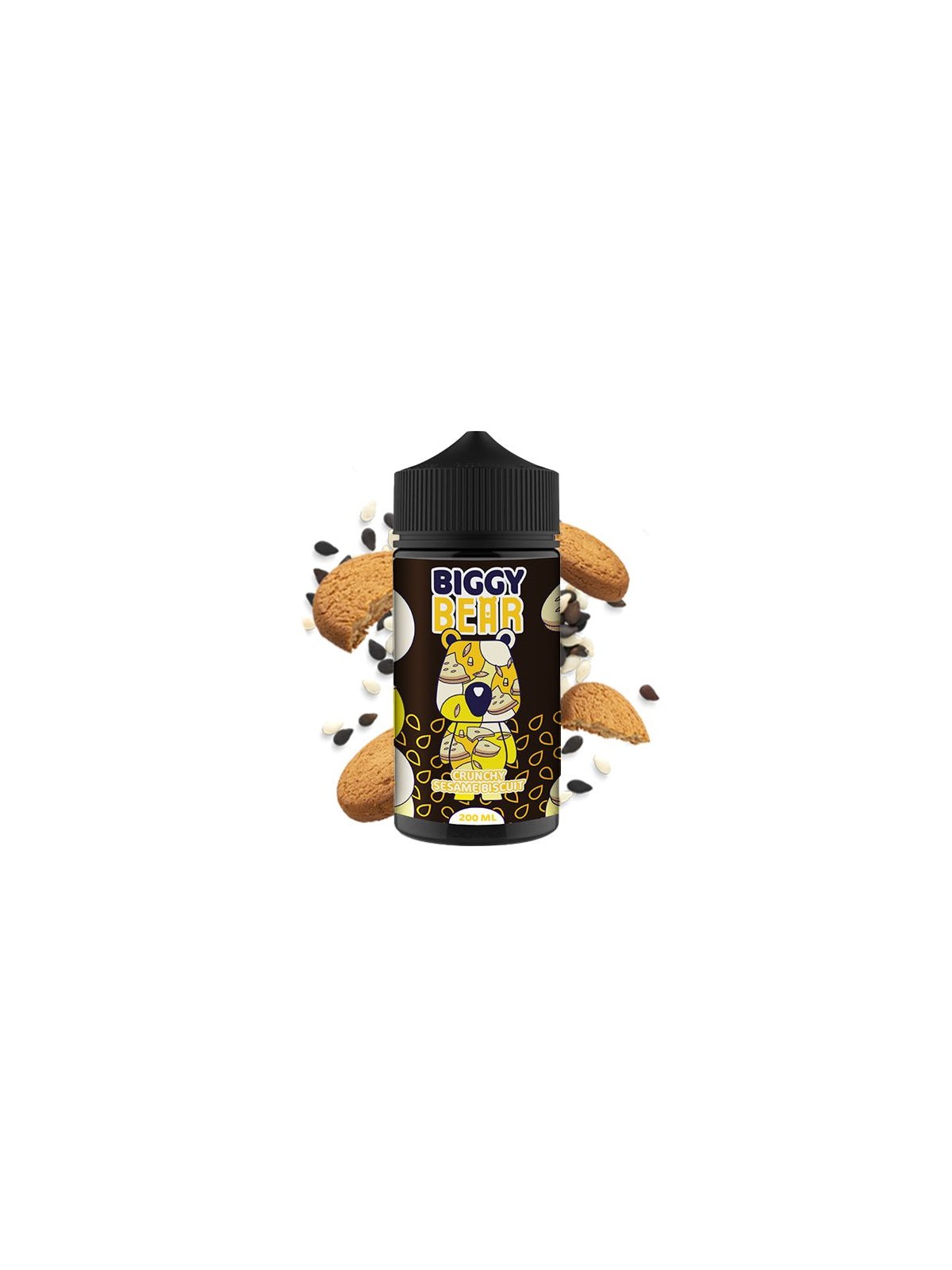 BBP - BIGGY BEAR CRUNCHY SESAME BISCUIT  (200ML) BIGGY BEAR - 1