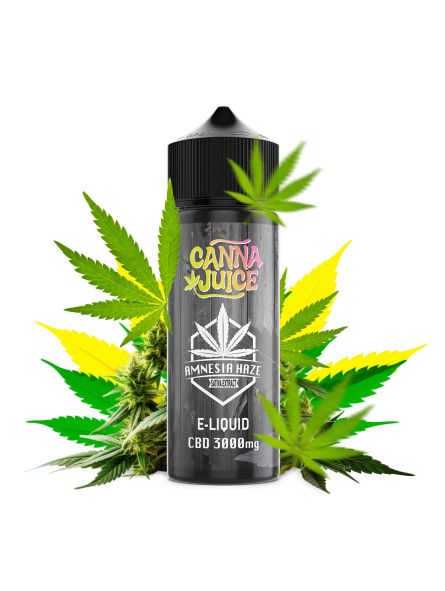 CNJ - AMNESIA HAZE CBD (100ML/3000MG) CANNA JUICE - 1