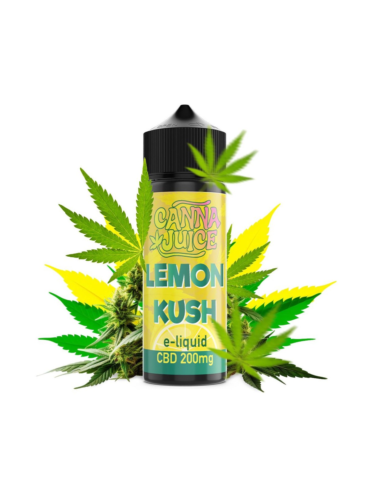 CNJ - LEMON KUSH CBD (100ML/3000MG) CANNA JUICE - 1