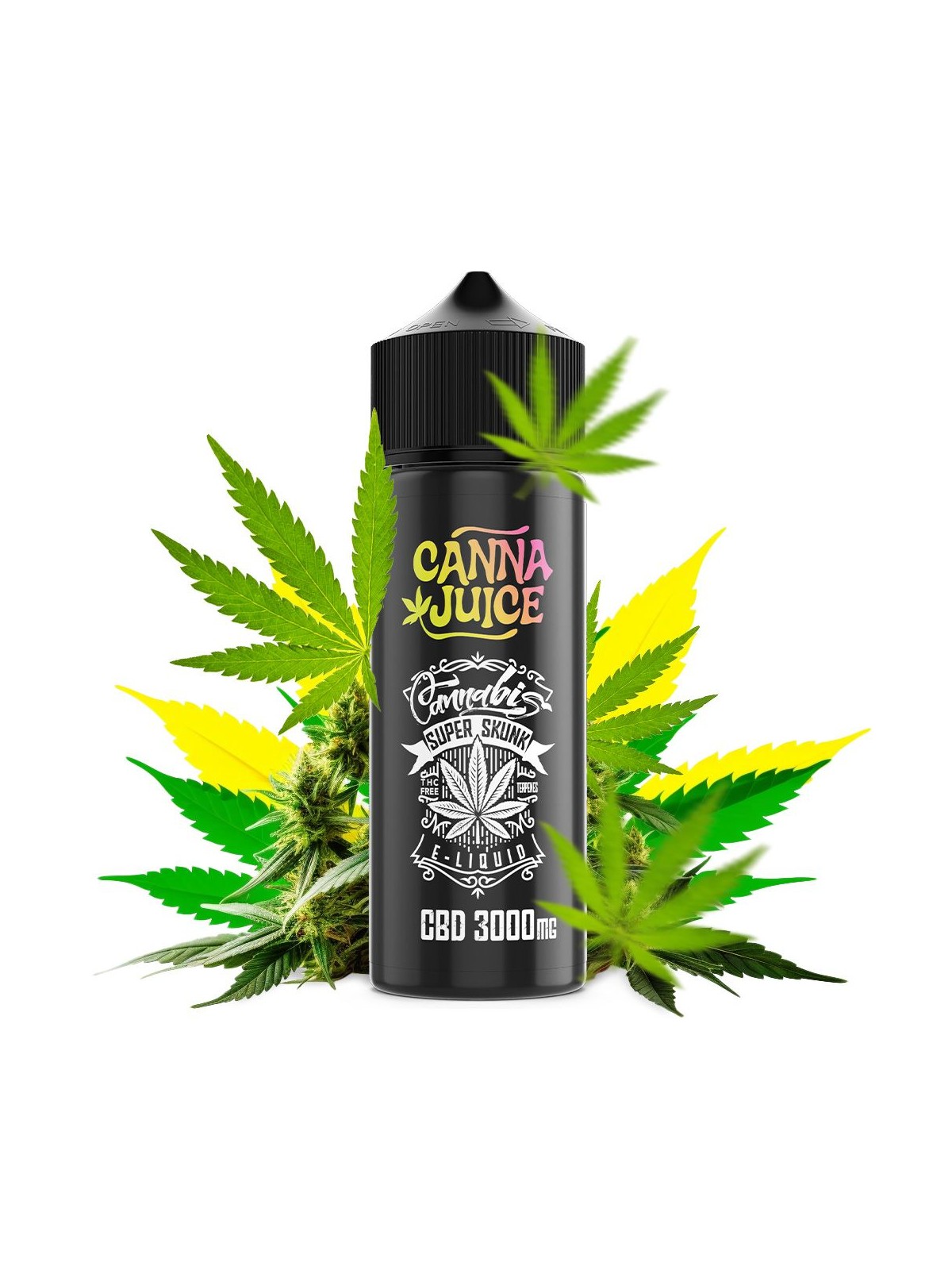 CNJ - SUPER SKUNK CBD (100ML/3000MG) CANNA JUICE - 1