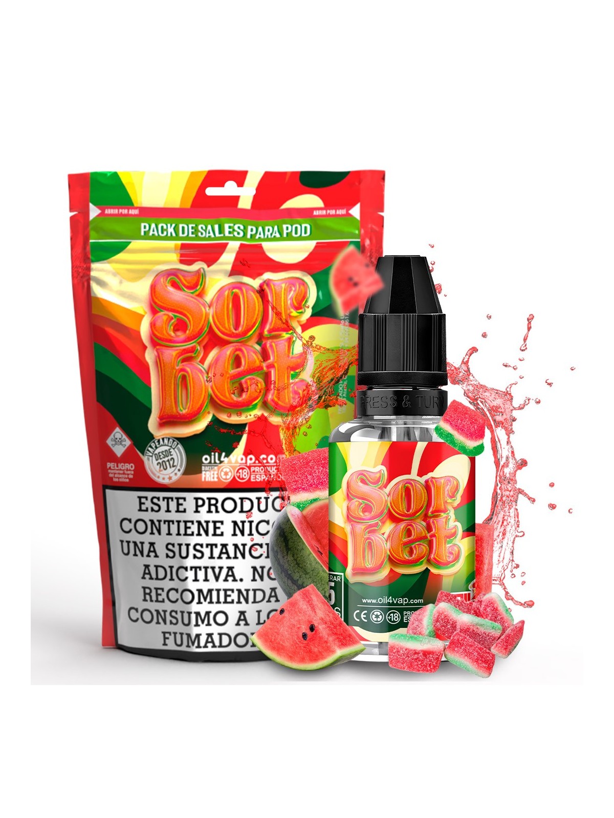 O4V - PACK DE SALES SORBET Oil4Vap - 1