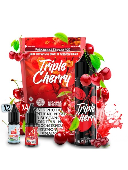 O4V - AROMA PACK 60ML TRIPLE CHERRY