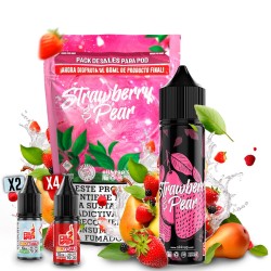 O4V - PACK DE SALES 60ML STRAWBERRY & PEAR