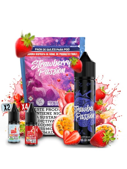 O4V - AROMA PACK 60ML STRAWBERRY PASSION