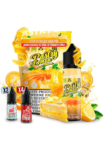 O4V - PACK DE SALES 60ML PASTRY LEMON