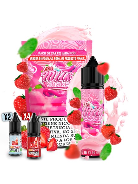 O4V - PACK DE SALES MILK SHAKE(60ML)