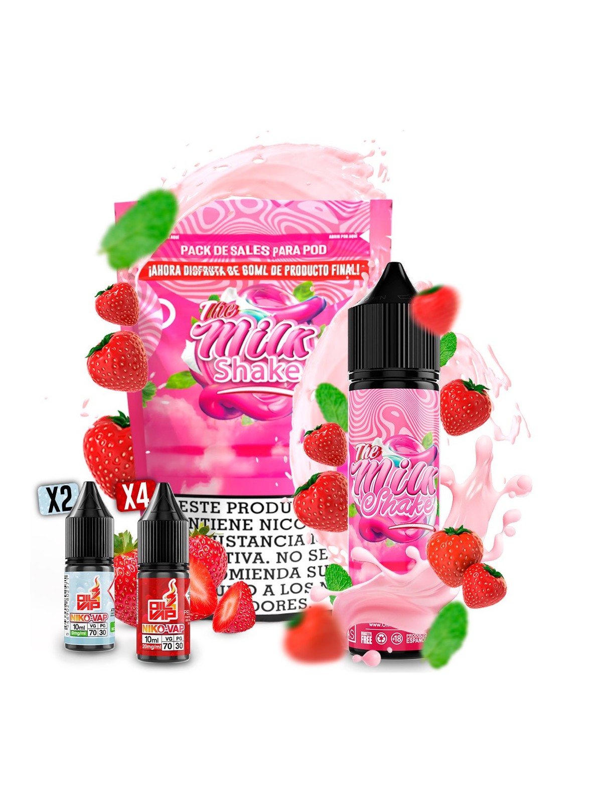 O4V - AROMA PACK  60ML THE MILK SHAKE