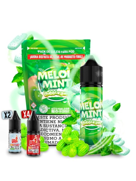 O4V - AROMA PACK 60ML MELON MINT BUBBLE