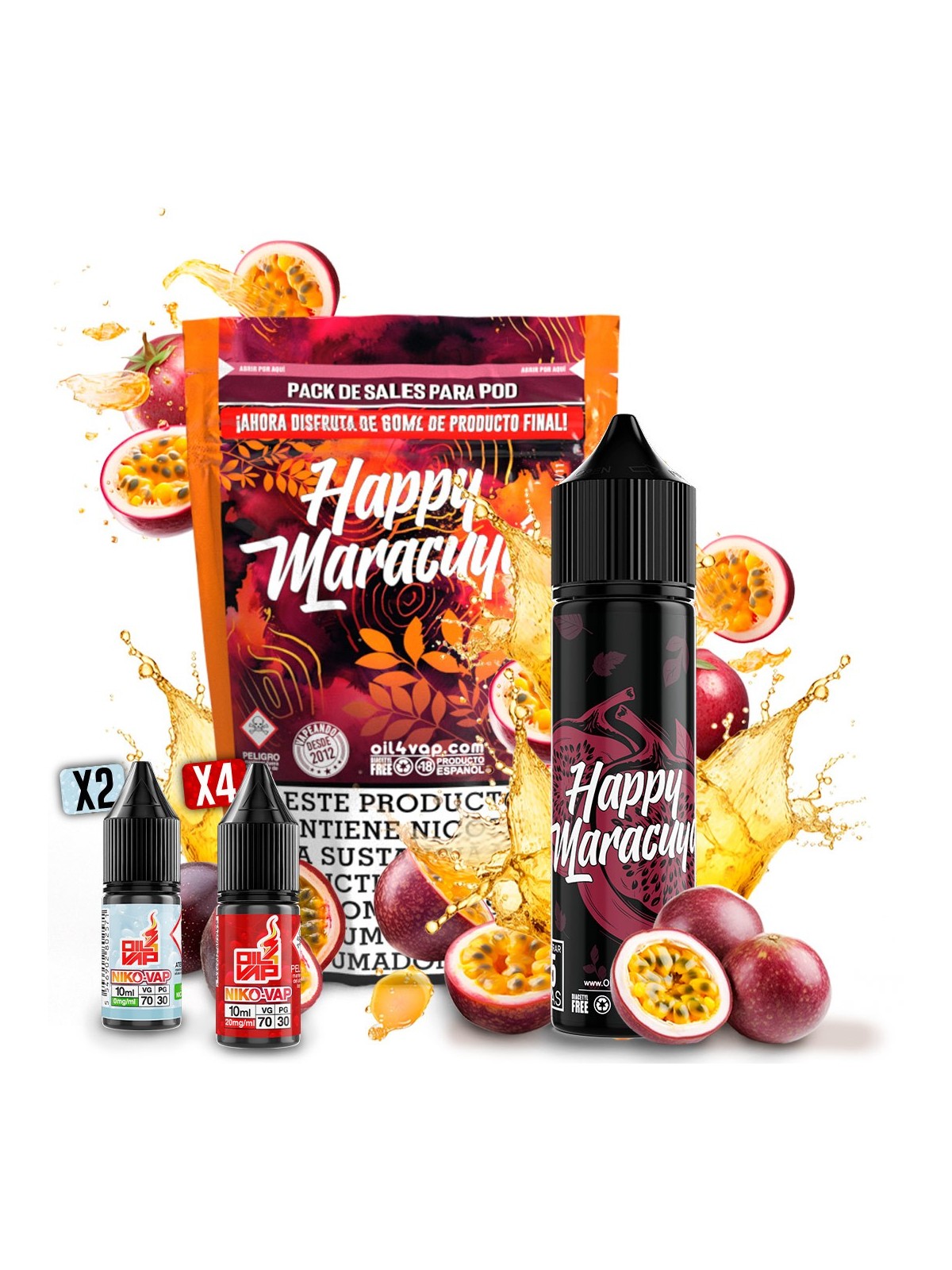 O4V - AROMA PACK 60ML HAPPY MARACUYA