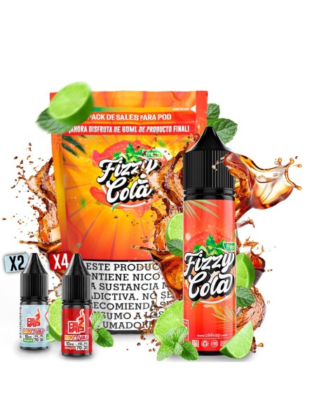 O4V - PACK DE SALES 60ML FIZZY COLA