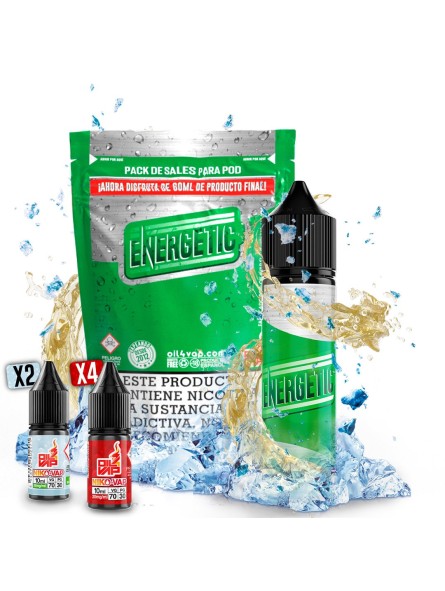 O4V - PACK DE SALES 60ML ENERGETIC