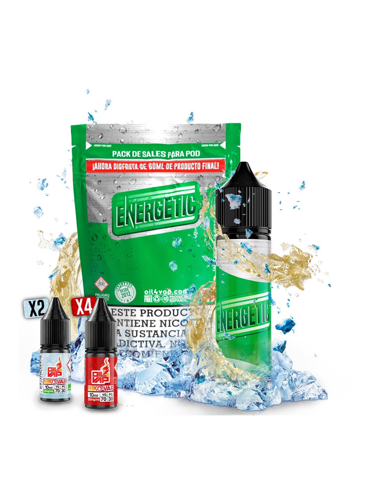 O4V - PACK DE SALES 60ML ENERGETIC