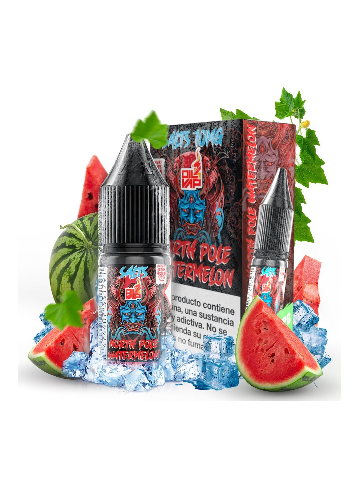 KS - KABUKI SALTS NORTH POLE WATERMELON 10ML