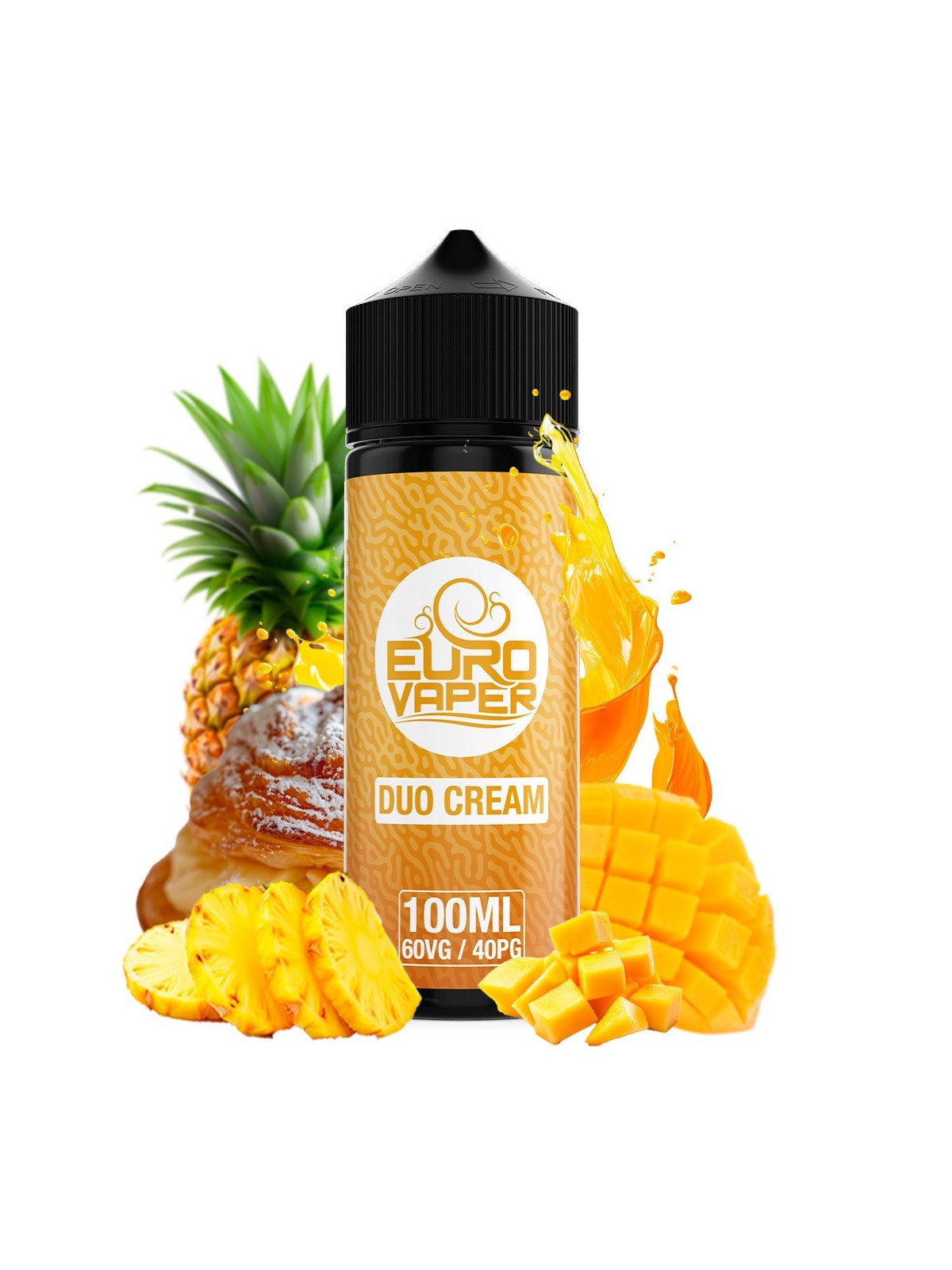 EV - AROMA SHORTFILL EUROVAPER  DUO CREAM 100ML