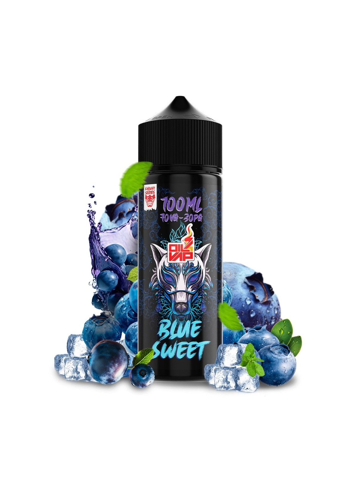 KS - AROMA SHORTFILL KABUKI SERIES BLUESWEET 100ML