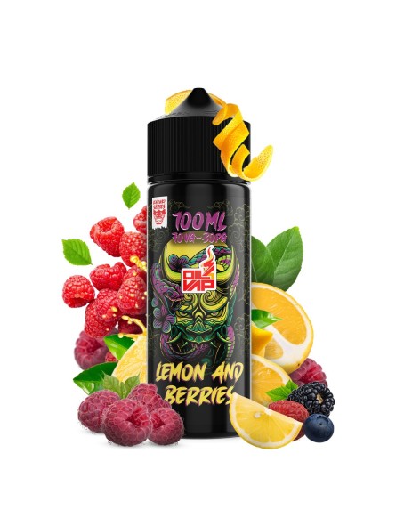 KS - AROMA SHORTFILL KABUKI SERIES LEMON AND BERRIES 100ML