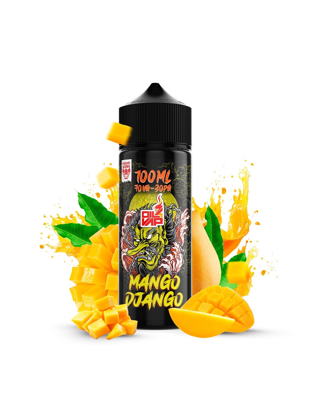 KS - AROMA SHORTFILL KABUKI SERIES MANGO DJANGO 100ML