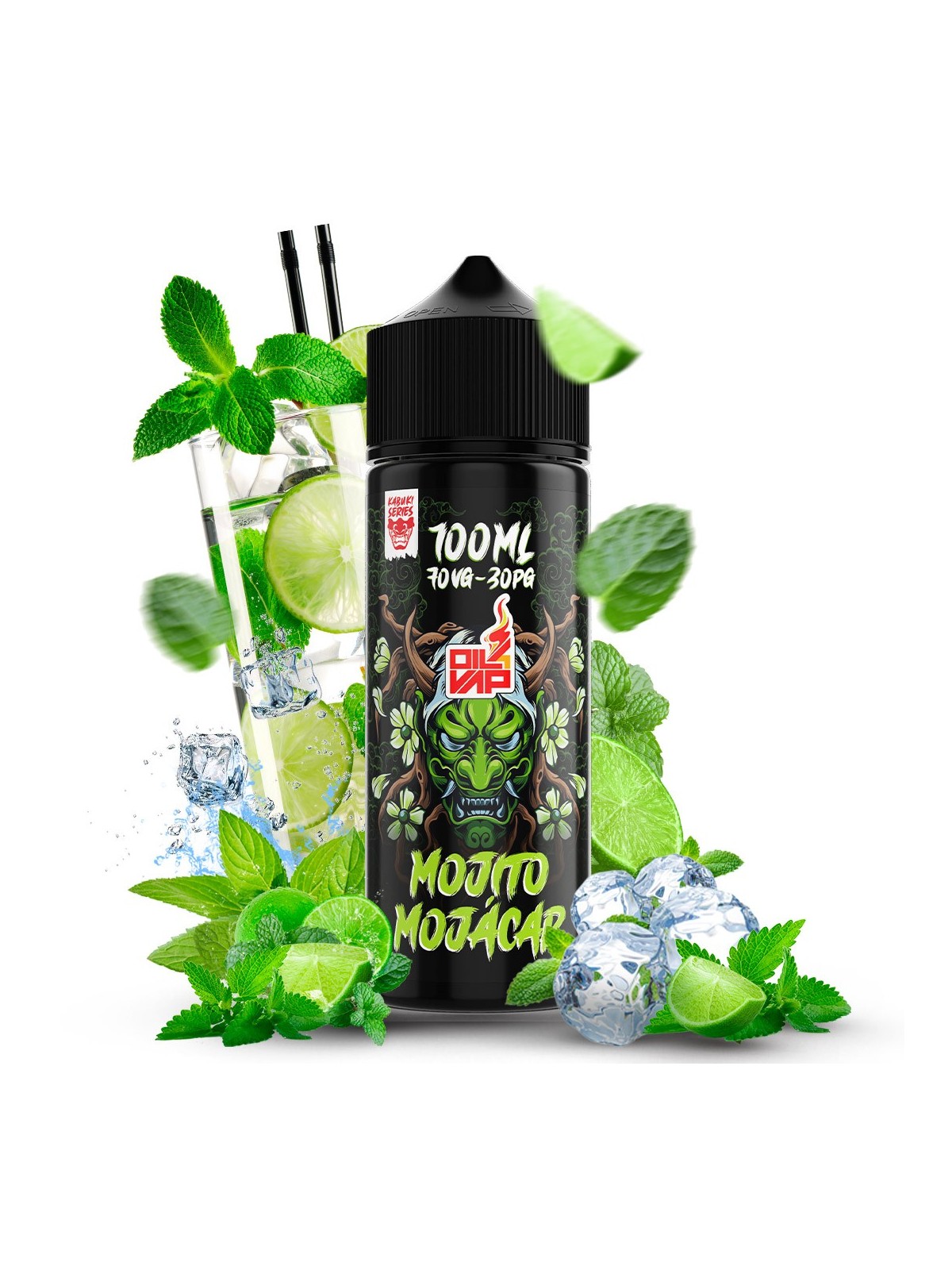 KS - AROMA SHORTFILL KABUKI SERIES MOJITO MOJACAR 100ML