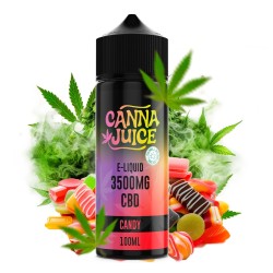 CNJ - ELIQUID CANDY (100ML/3500MG) CANNA JUICE - 1