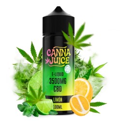 CNJ - ELIQUID LIMON (100ML/3500MG) CANNA JUICE - 1