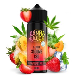 CNJ - ELIQUID STRAWBERRY MELON (100ML/3500MG) CANNA JUICE - 1