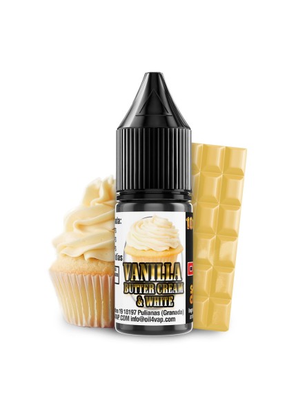 O4V - Aroma VANILLA BUTTER CREAM & WHITE (10ml)