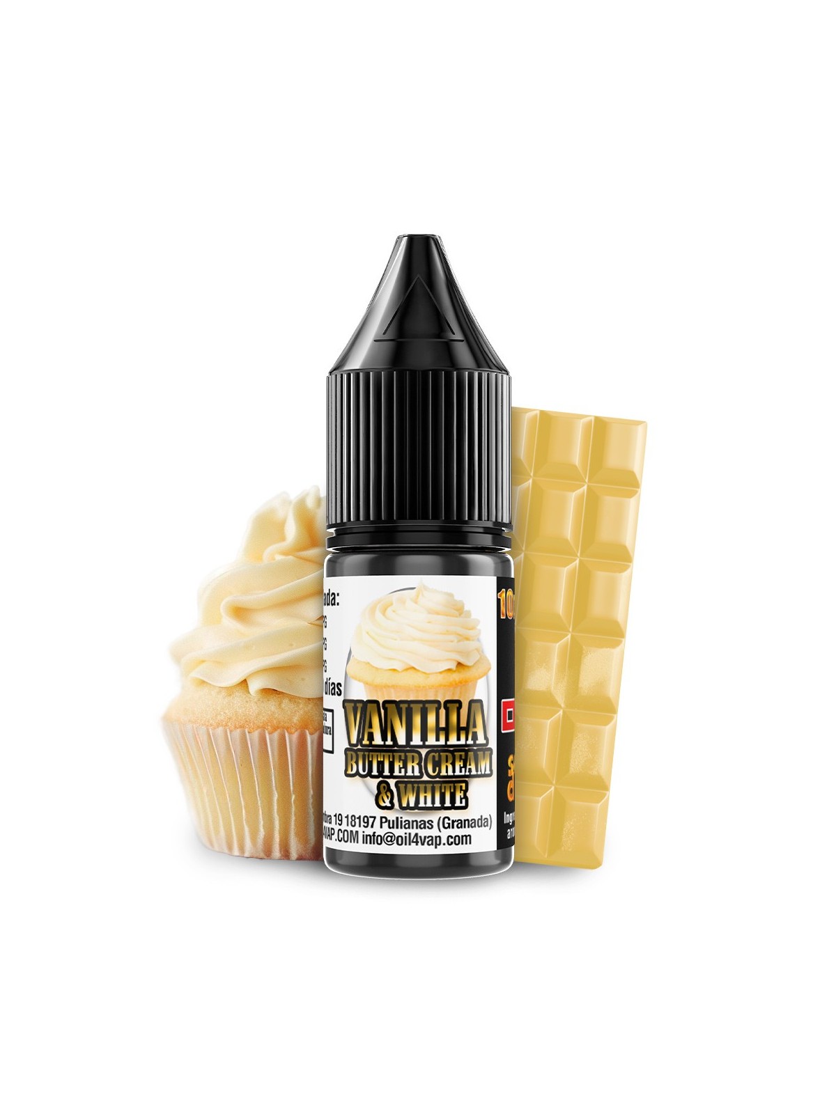 O4V - Aroma VANILLA BUTTER CREAM & WHITE (10ml)