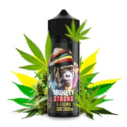 CNJ - AROMA SHORTFILL MONKEY STRONG CBD (100ML/3000MG)