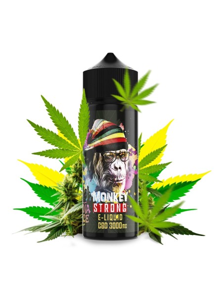 CNJ - AROMA SHORTFILL MONKEY STRONG CBD (100ML/3000MG)