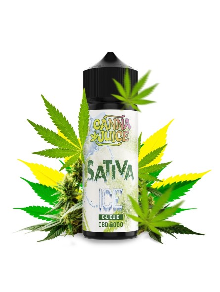 CNJ - AROMA SHORTFILL SATIVA ICE CBD (100ML/3000MG)