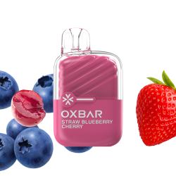 OXB - POD DESECHABLE MINI STRAW BLUEBERRY CHERRY BY OXBAR