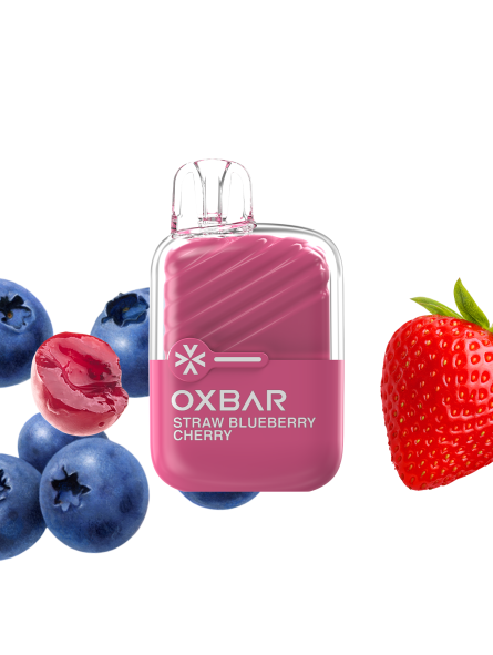 OXB - POD DESECHABLE MINI STRAW BLUEBERRY CHERRY BY OXBAR