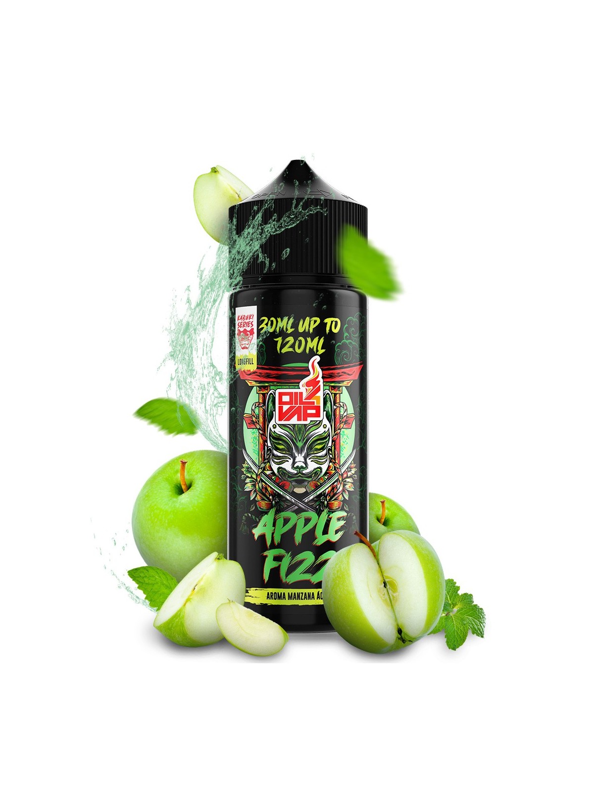 KS - AROMA LONGFILL KABUKI APPLE FIZZ (30ML)