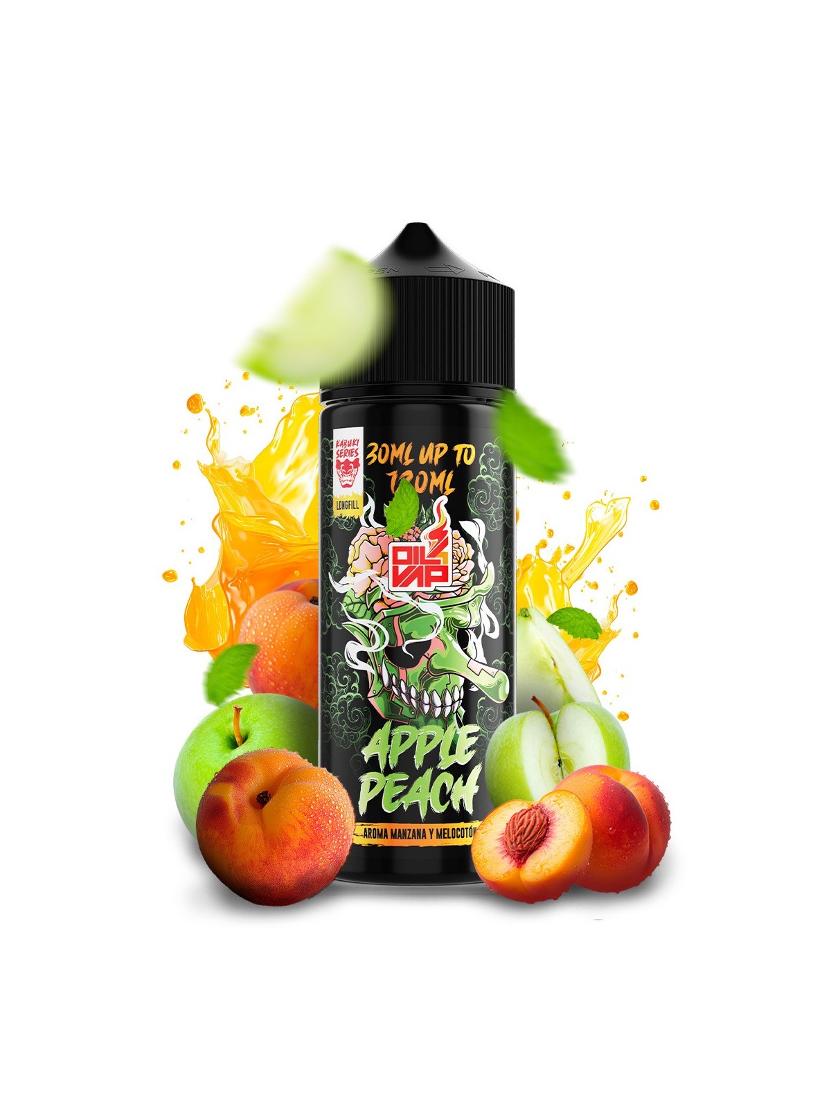 KS - AROMA LONGFILL KABUKI APPLE PEACH (30ML)