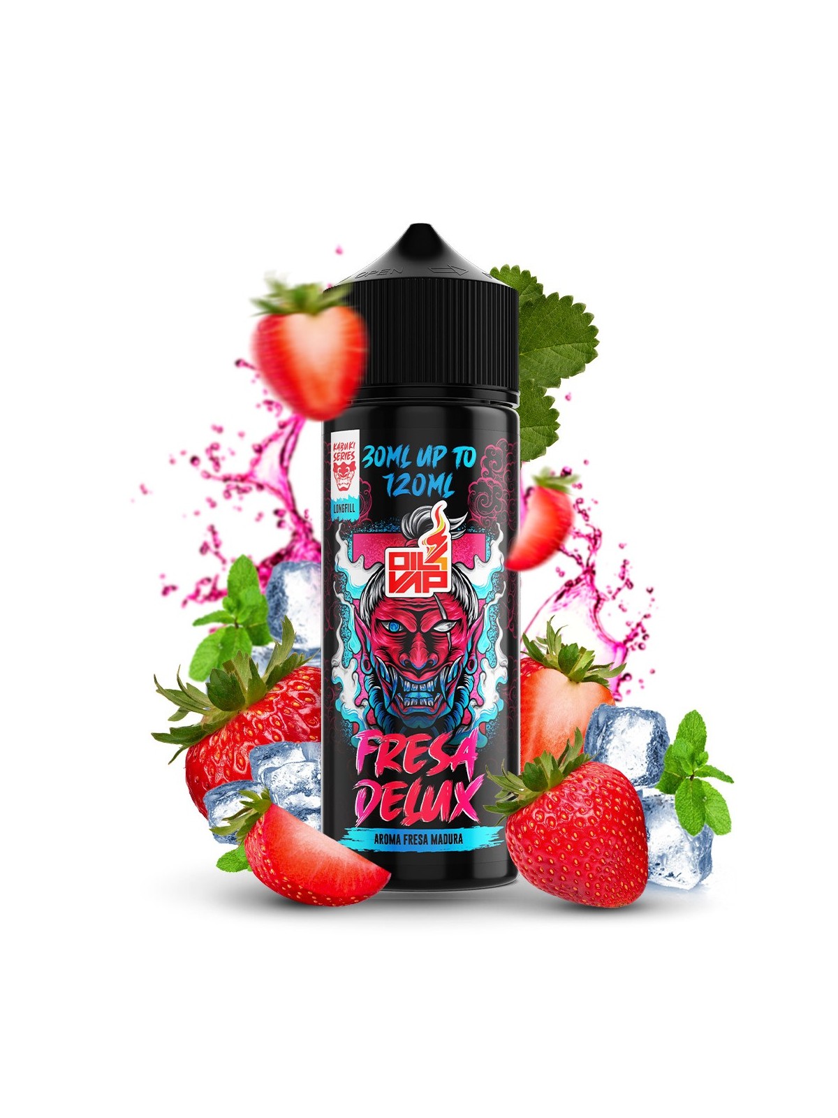 KS - AROMA LONGFILL KABUKI FRESA DELUXE (30ML)