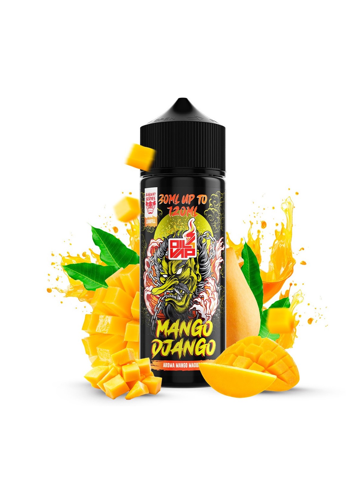 KS - AROMA LONGFILL KABUKI MANGO DJANGO (30ML)