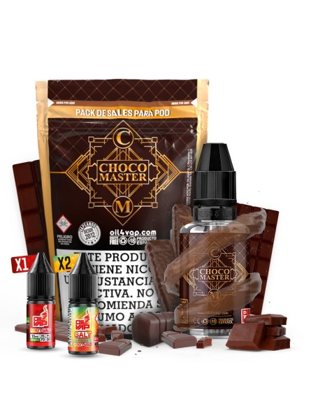 O4V - PACK DE SALES CHOCO MASTER