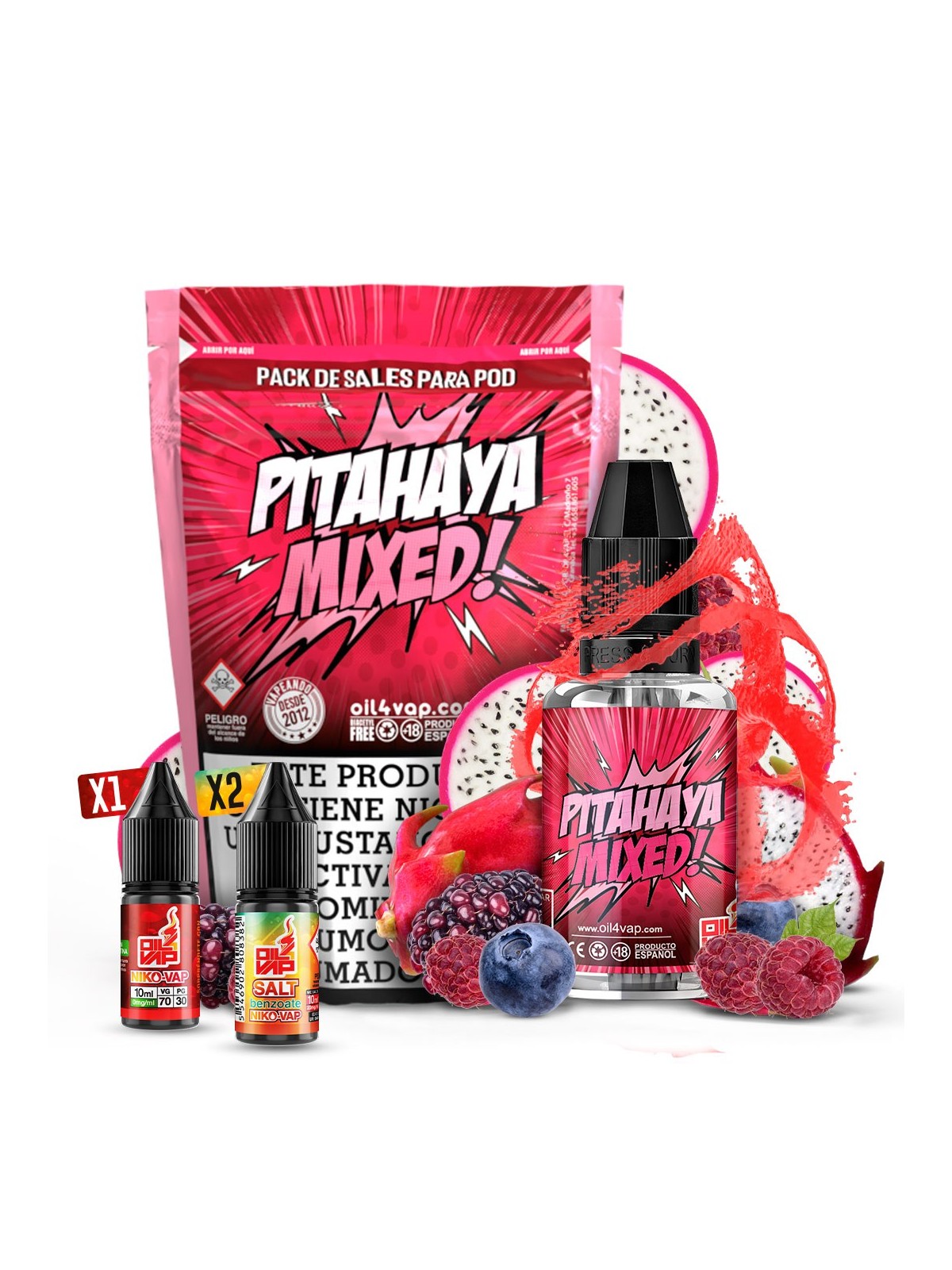 O4V - PACK DE SALES PITAHAYA MIXED