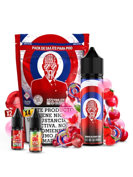 O4V - PACK DE SALES BUBBLE JAK (60ML)