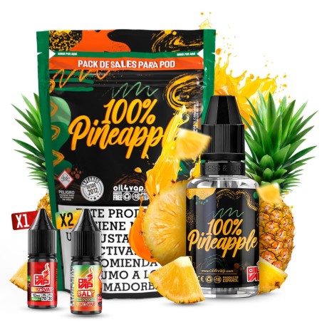 O4V - PACK DE SALES 100% PINEAPPLE