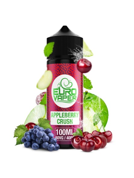 EV - ELIQUID EUROVAPER APPLEBERRY CRUSH 100ML