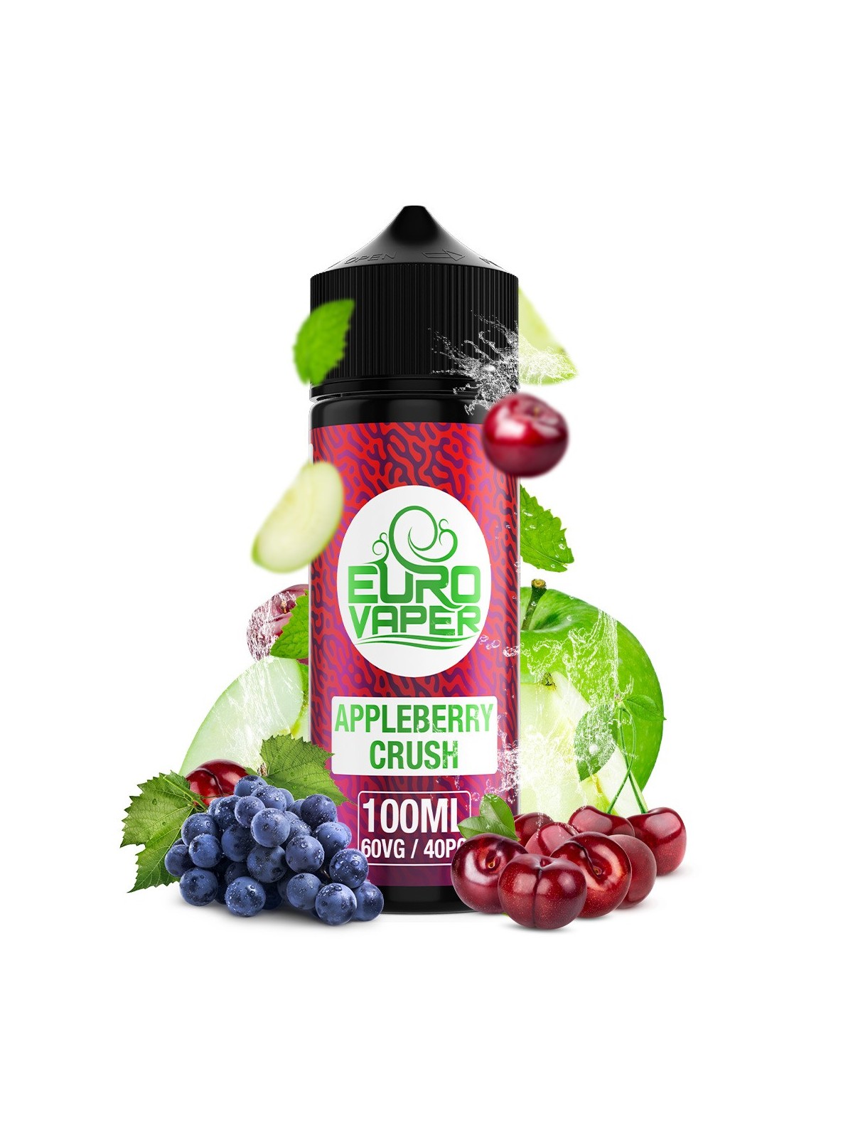 EV - AROMA SHORTFILL EUROVAPER APPLEBERRY CRUSH 100ML