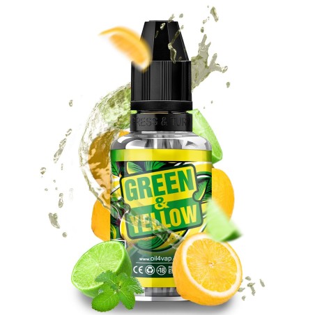 O4V - AROMA LONGFILL GREEN & YELLOW (8ML)