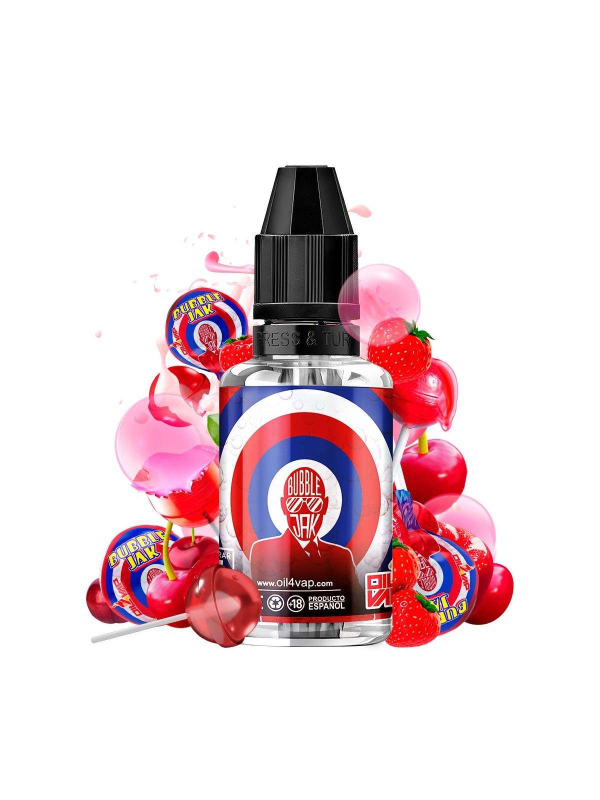 O4V - AROMA LONGFILL BUBBLE JAK (8ML)