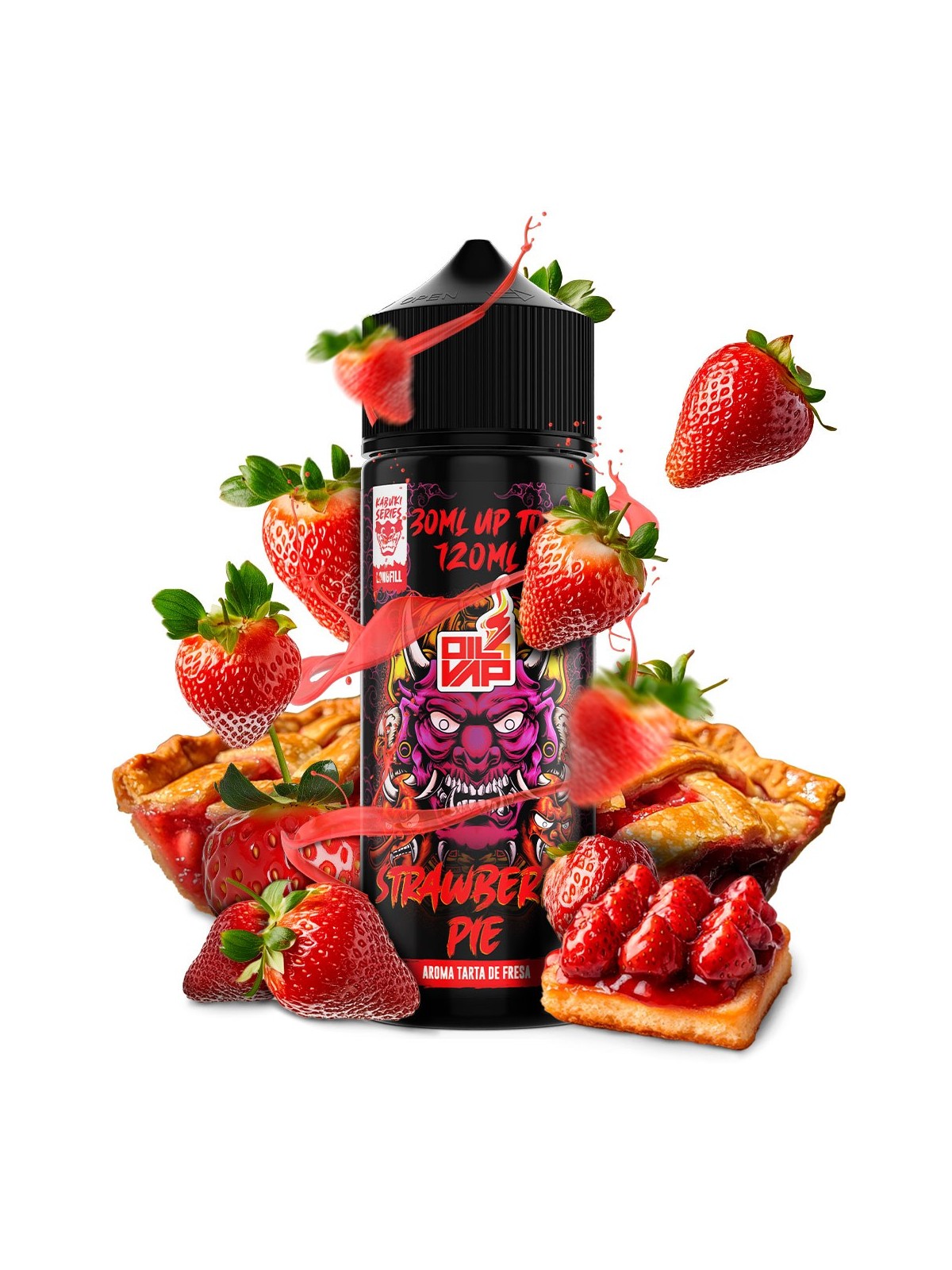 KSP - AROMA LONGFILL KABUKI STRAWBERRY PIE (30ML)