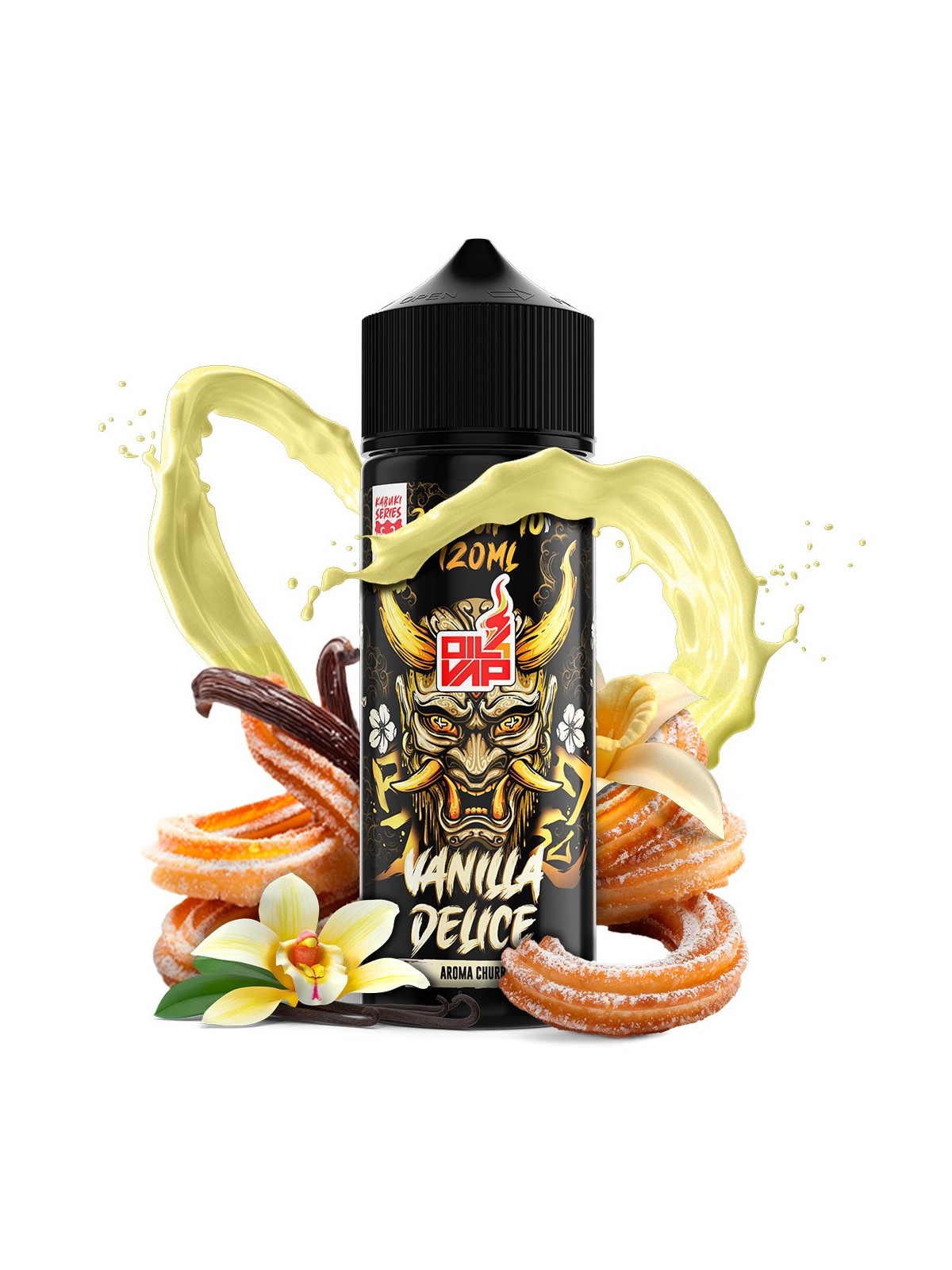 KSP - AROMA LONGFILL KABUKI VANILLA DELICE (30ML)