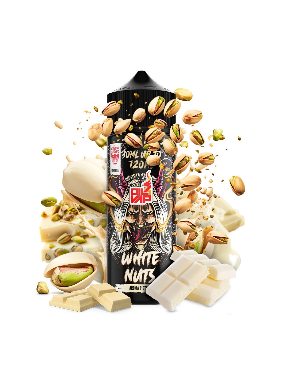 KSP - AROMA LONGFILL KABUKI WHITE NUTS (30ML)