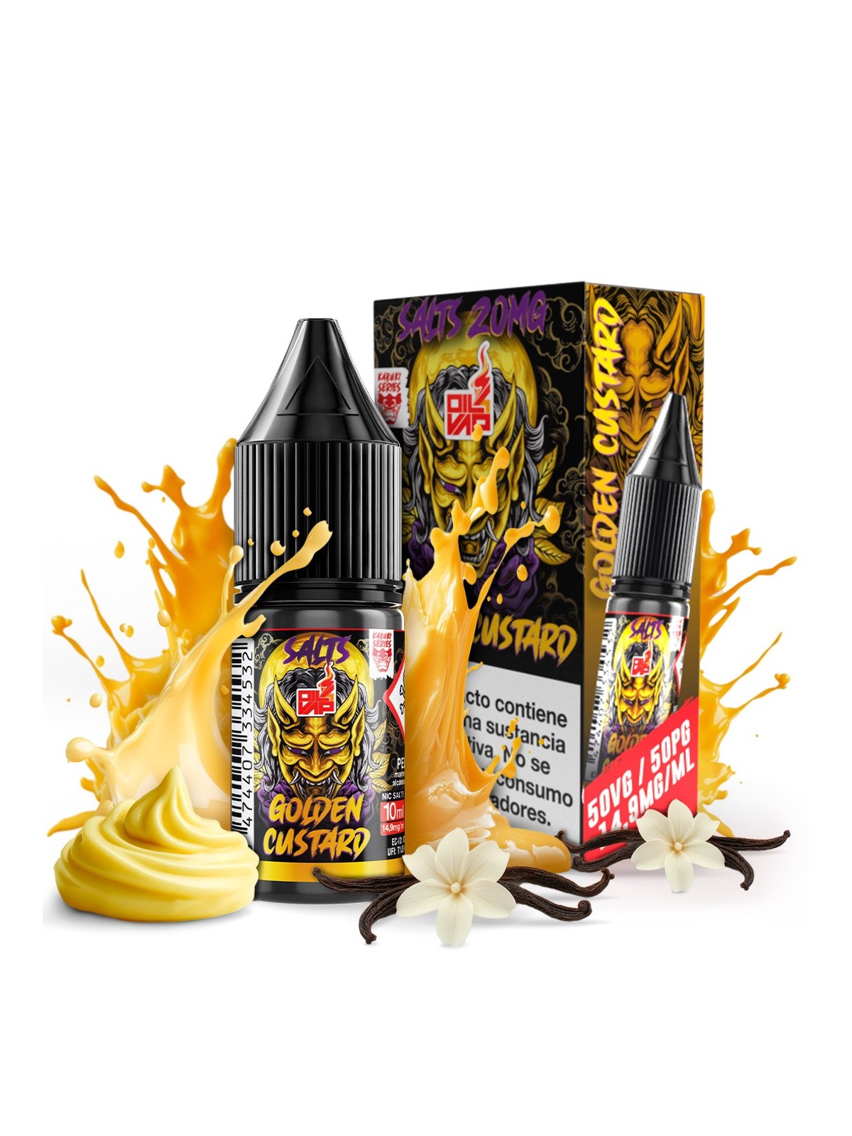 KSP - KABUKI SALTS GOLDEN CUSTARD 10ML