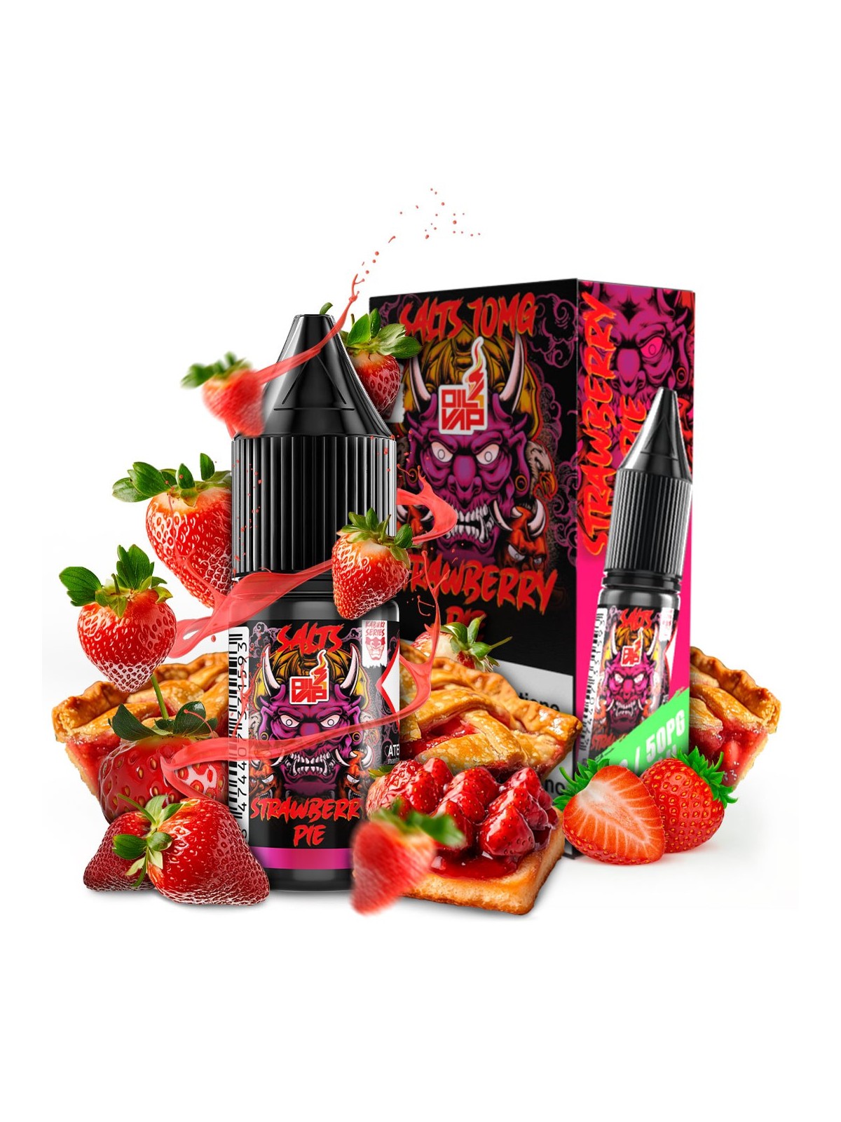 KSP - KABUKI SALTS STRAWBERRY PIE 10ML